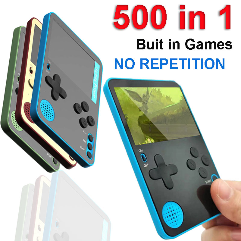 Gaming Console Youtube - Handheld Game Console 500 Classic Games