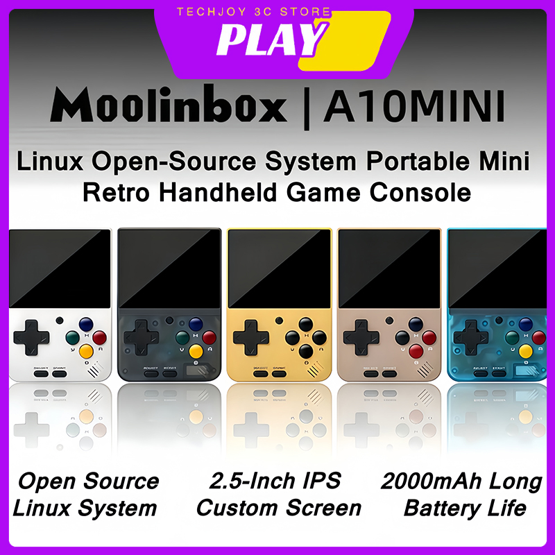 Gaming Console Linux - Moolinbox A10Mini 2.8-Inch Linux Mini Open