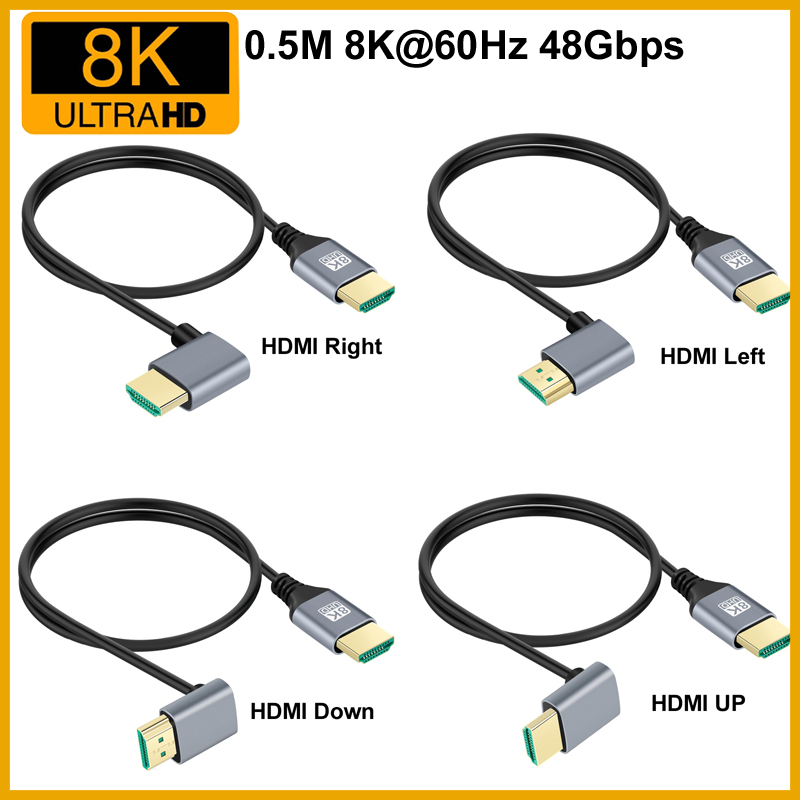 Hdmi Cable 2.1 - Nylon HDMI 2.1 Cable 48Gbps 8K60Hz
