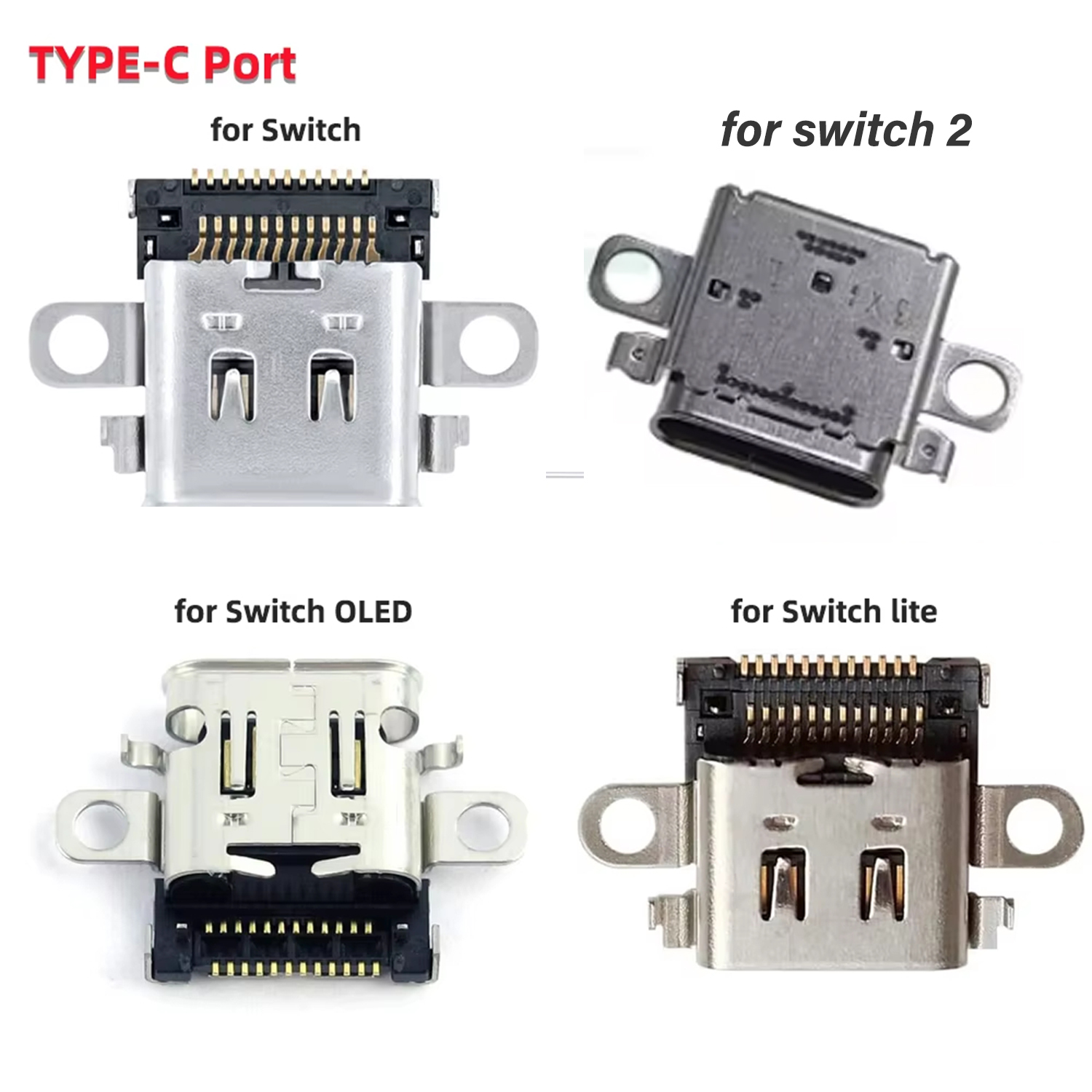Replacement Type C Port Chargi - đánh giá và giá Nintendo Console Switch Lite