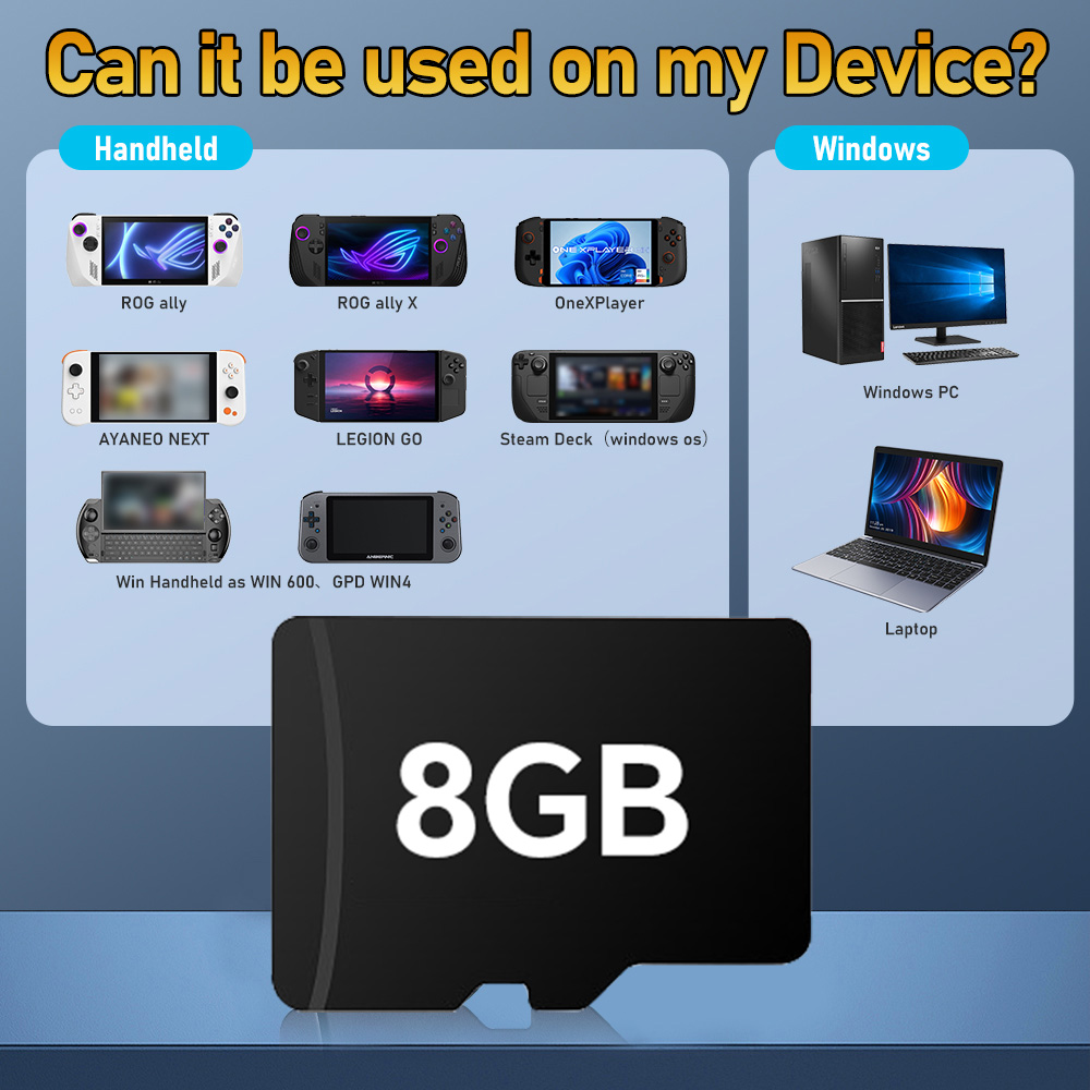 Retrobat Game Card with 3170 G - đánh giá và giá Gaming Console Windows