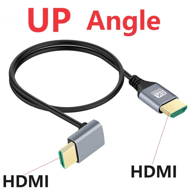 0.5 1M 90 Degree Left/Right/UP - đánh giá và giá Hdmi Cable 2.1