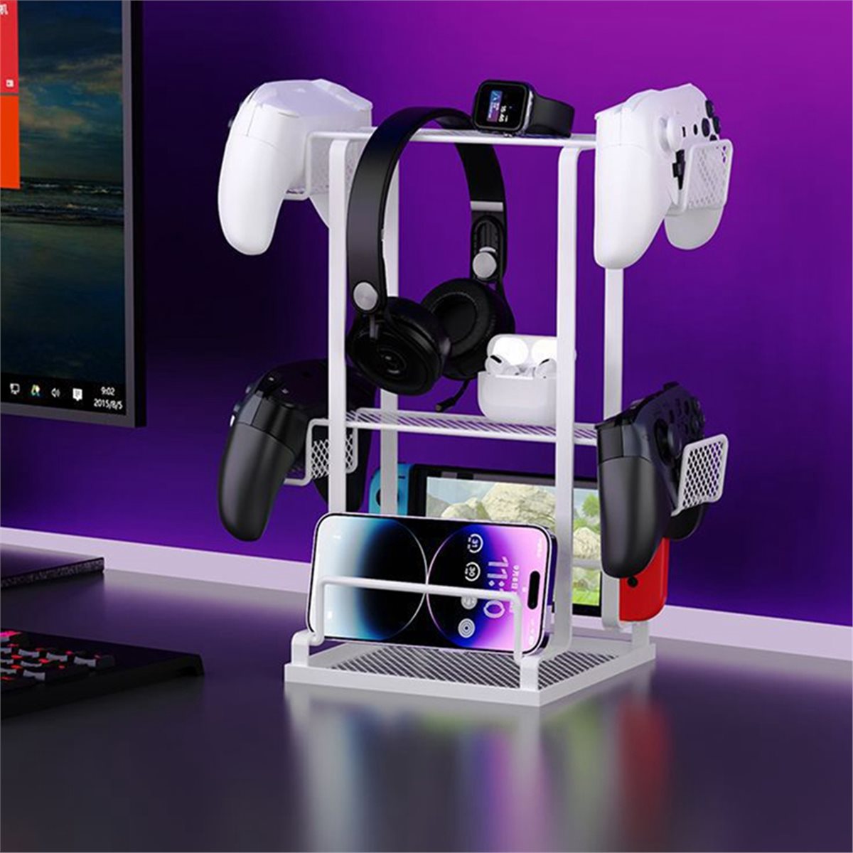 YDSC Headphone Stand Headset H - đánh giá và giá Gaming Console Headset