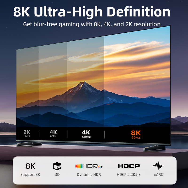 CABLETIME 8K HDMI Adapter Male - đánh giá và giá Hdmi Cable 2.1
