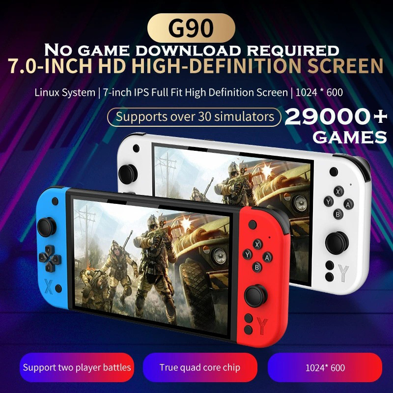 G90 Portable Gaming Handheld S - đánh giá và giá Gaming Console Video Game