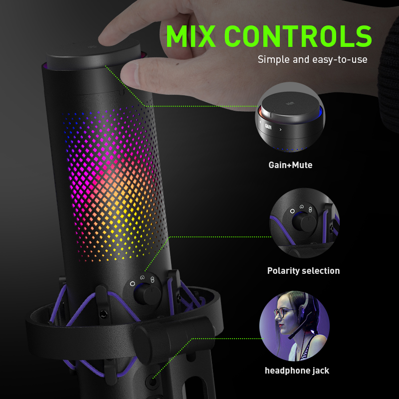USB Desktop Condenser Wired Mi - đánh giá và giá Gaming Console Bundle