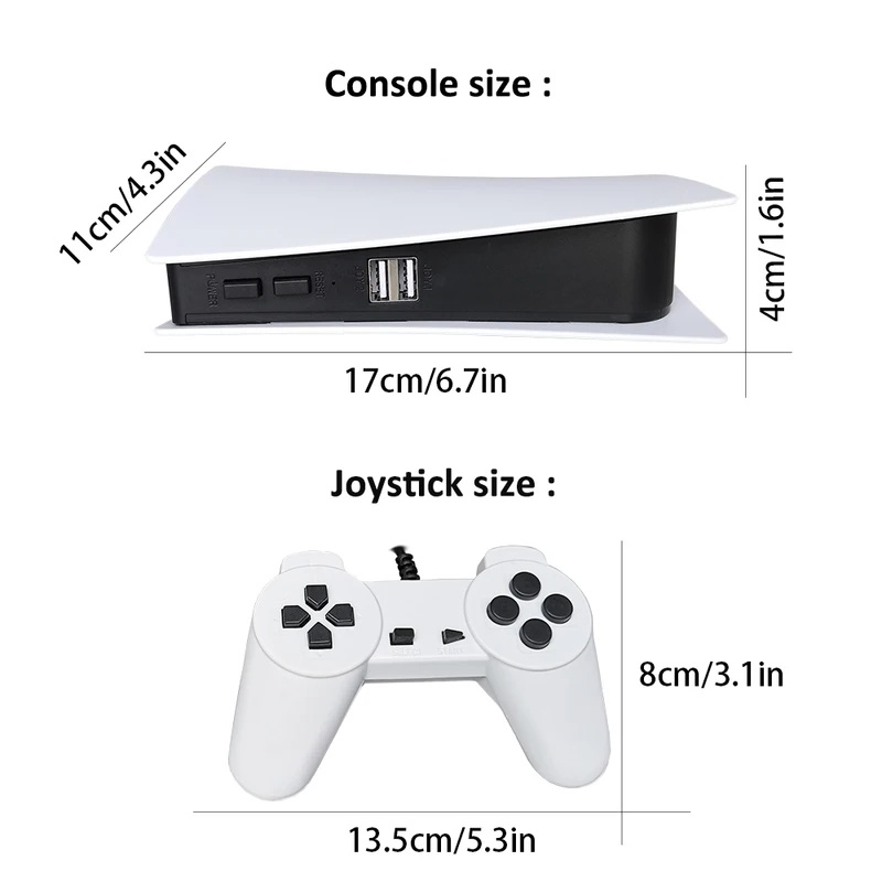GS5 8Bit TV Video AV Output US - đánh giá và giá Gaming Console Gs5