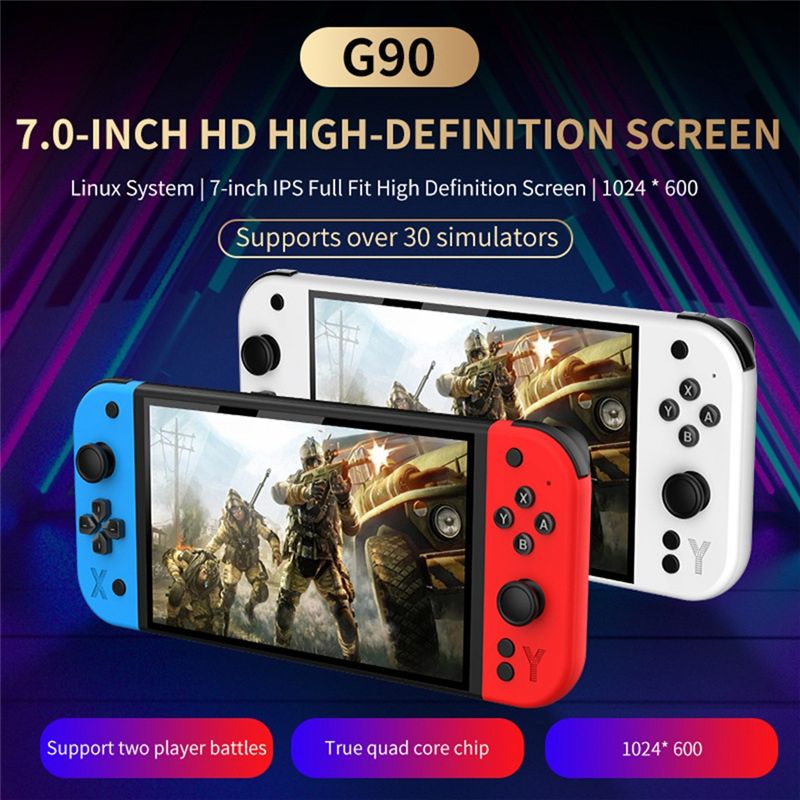 Hot-G90 Portable Handheld Game - đánh giá và giá Gaming Console G90