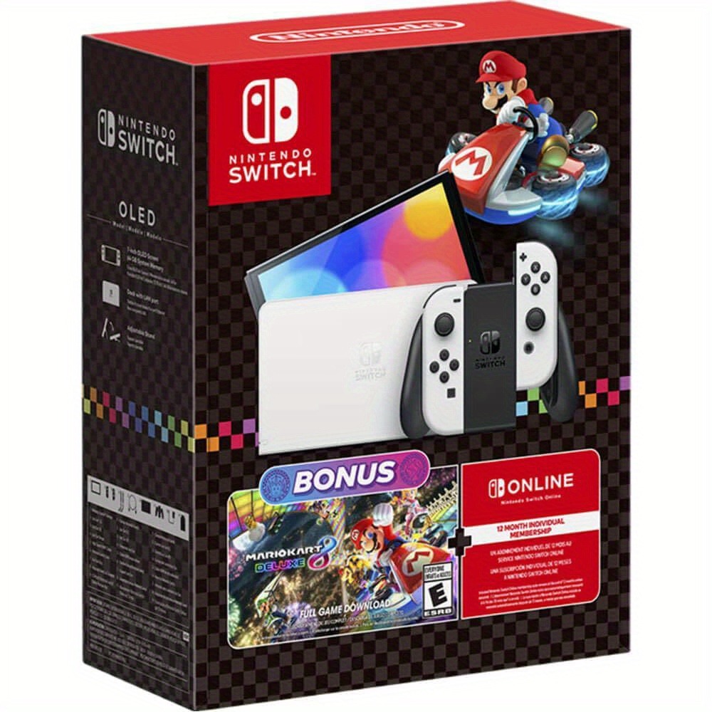 Nintendo Switch OLED Console B - đánh giá và giá Gaming Console Bundle