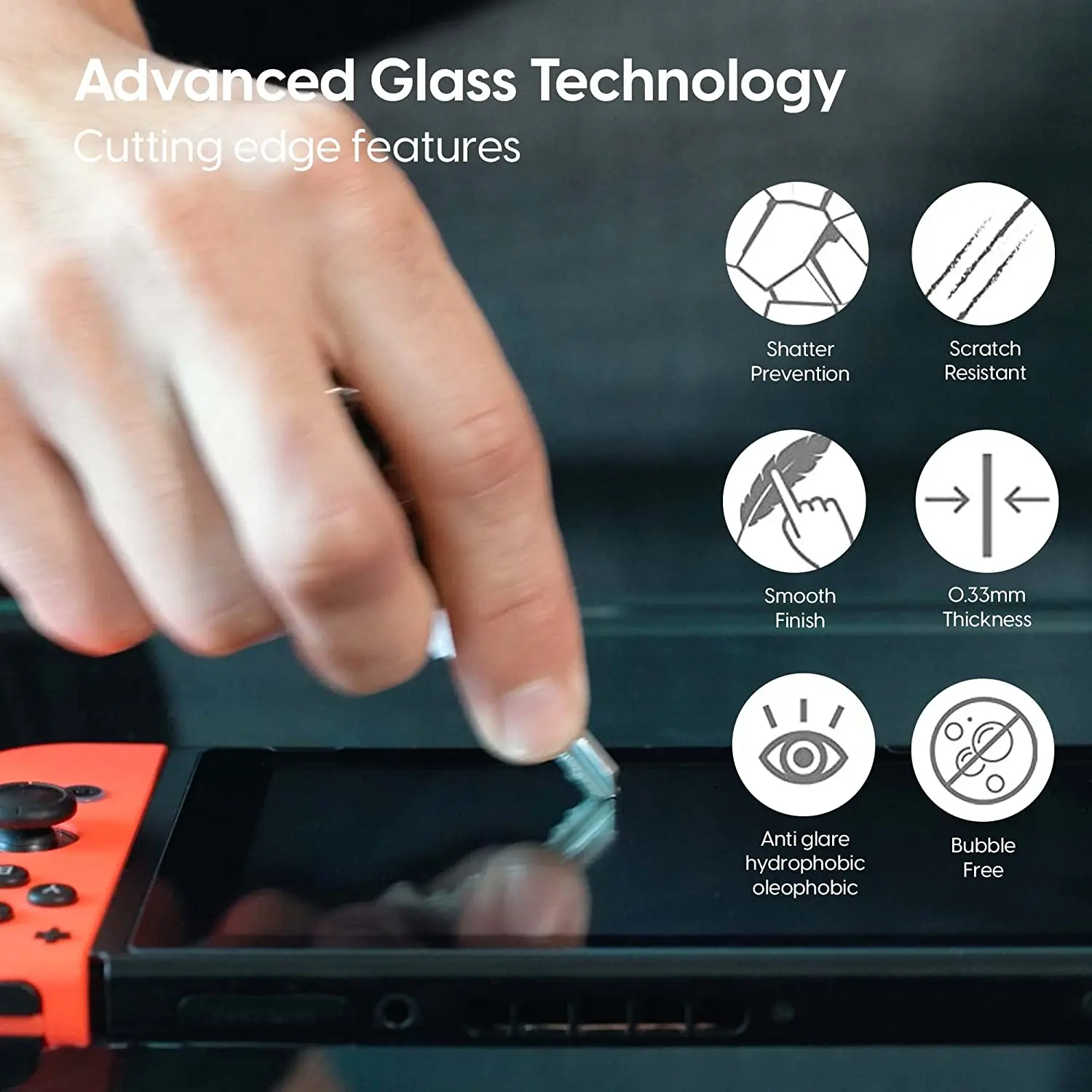 Tempered Glass Screen Protecto - đánh giá và giá Nintendo Console Switch Lite