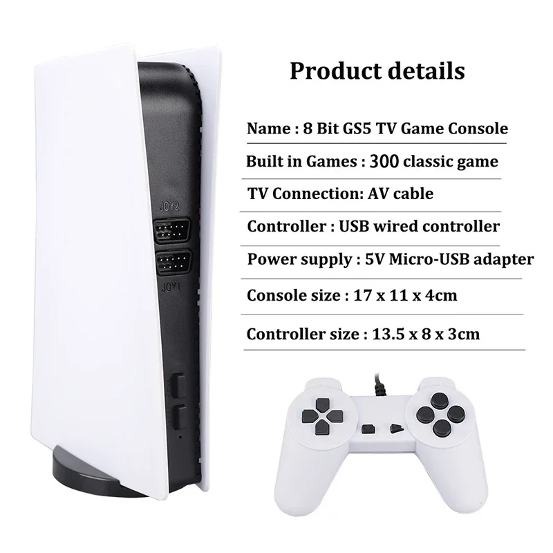 Retro GS5 Mini TV Handheld Gam - đánh giá và giá Gaming Console Gs5
