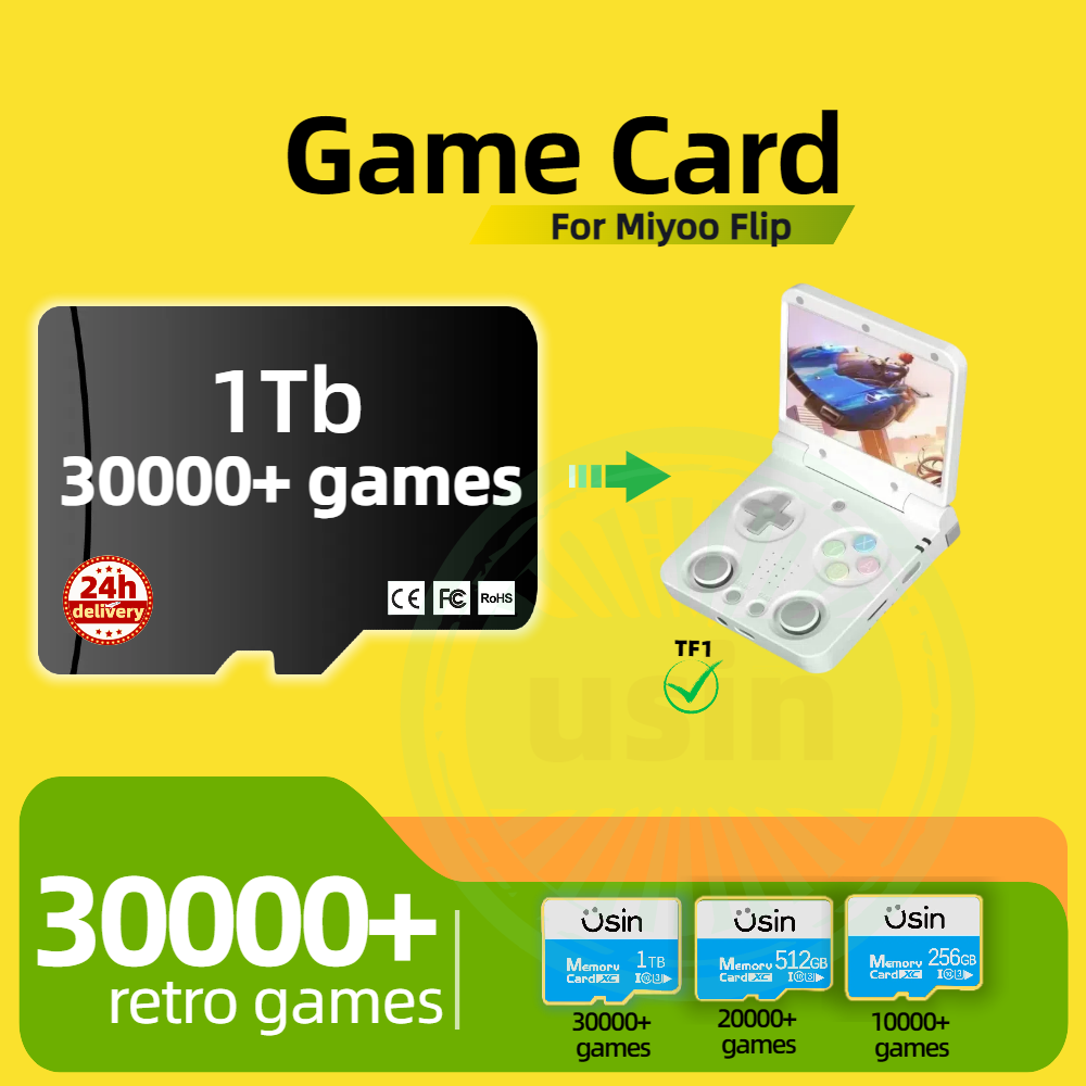 Game Card For Miyoo Flip 30000 - đánh giá và giá Gaming Console Retro Handheld