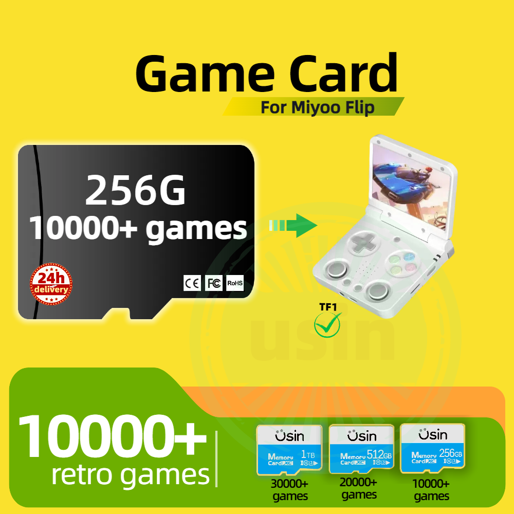 Game Card For Miyoo Flip 30000 - đánh giá và giá Gaming Console Retro Handheld