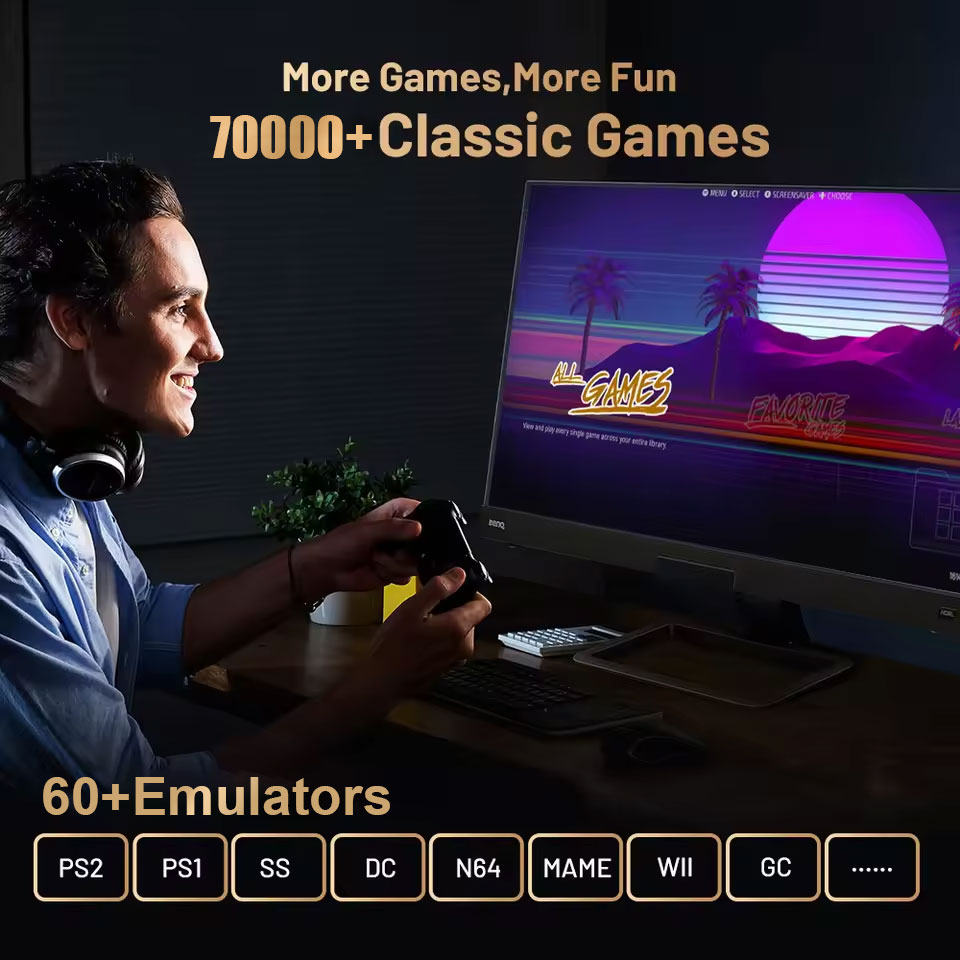 Retro Game Console X2 Batocera - đánh giá và giá Gaming Console Gs5