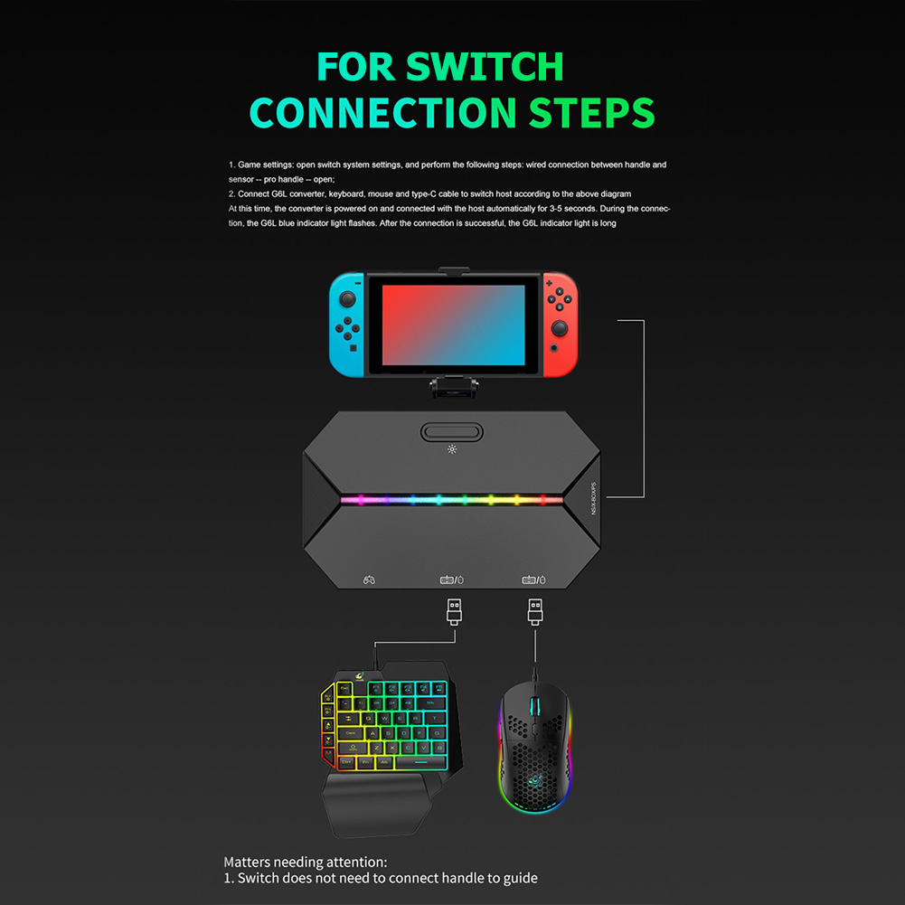 G6L Wired Keyboard Mouse Conve - đánh giá và giá Gaming Console In 90S
