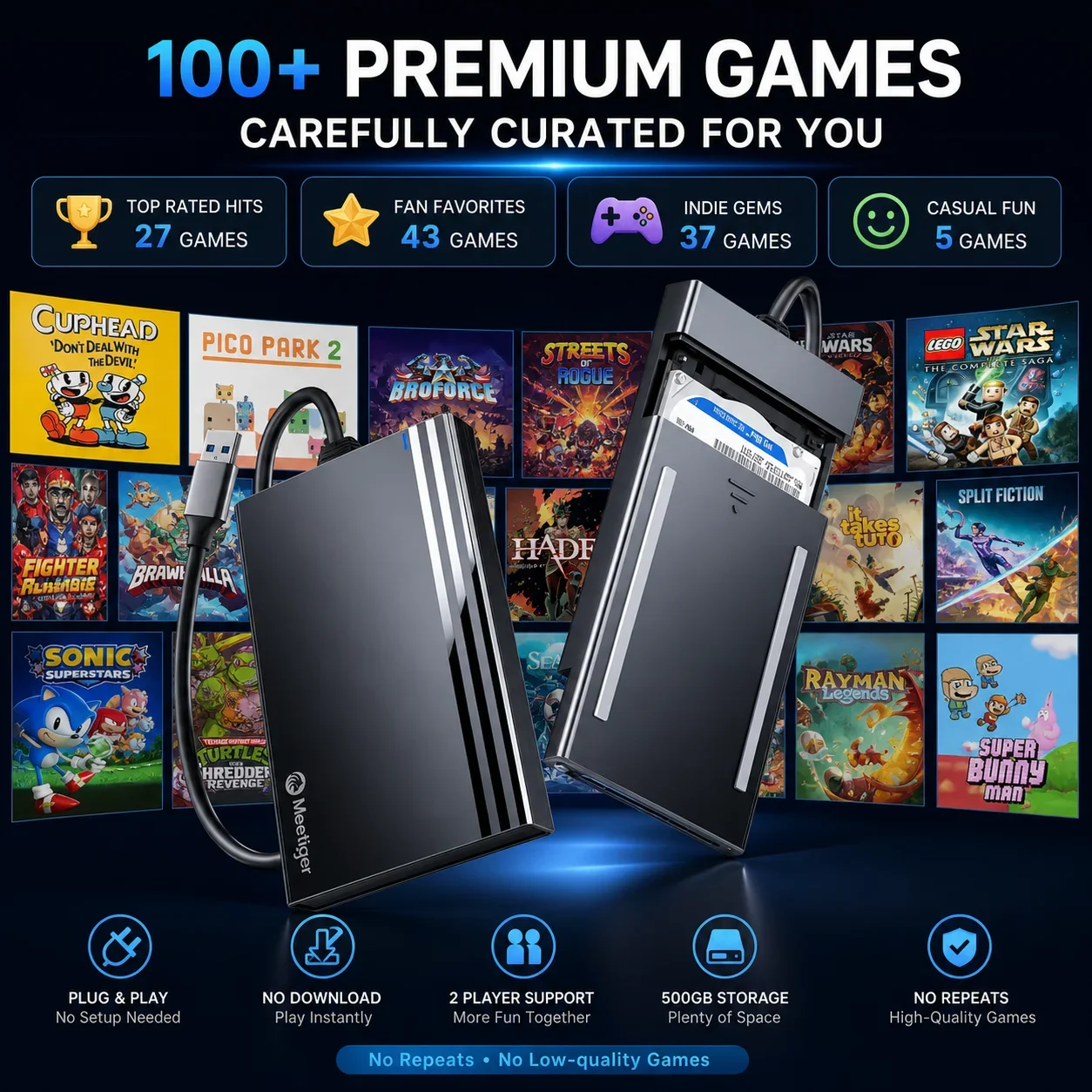 ZieBuddy 500GB Gaming Console  - đánh giá và giá Gaming Console Windows