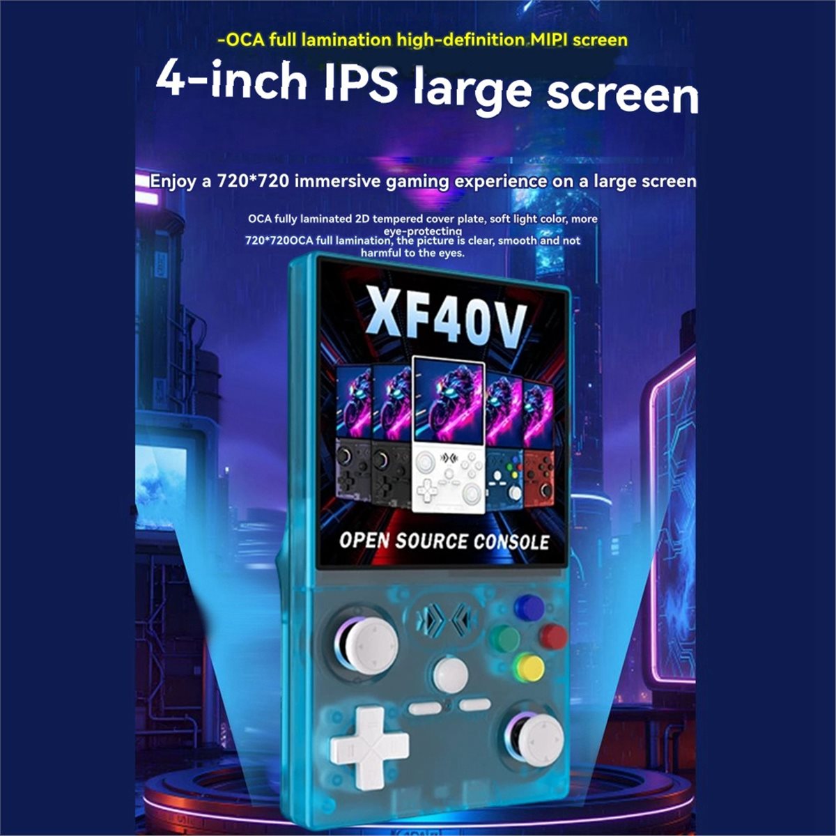 A86G NEW XF40V Retro Handheld  - đánh giá và giá Gaming Console Retro Handheld