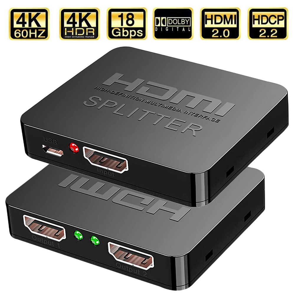 2023 Best 4K HDMI Splitter 1x2 - đánh giá và giá Gaming Console Bundle