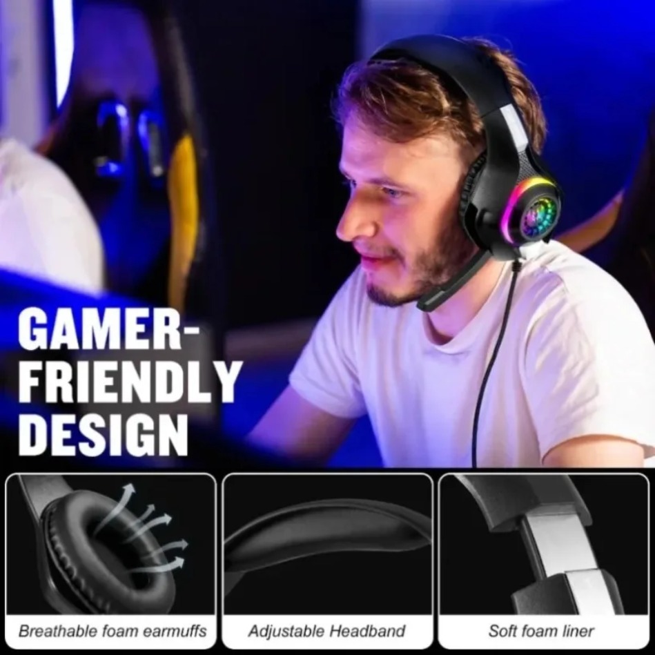 PC Gaming Headset with Mic RGB - đánh giá và giá Gaming Console Headset