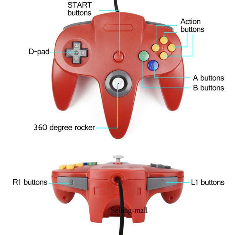 N64 Controller Classic USB Wir - đánh giá và giá Gaming Console Windows