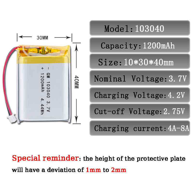 3.7V 1200mAh 103040 Lithium Po - đánh giá và giá Gaming Console Bundle