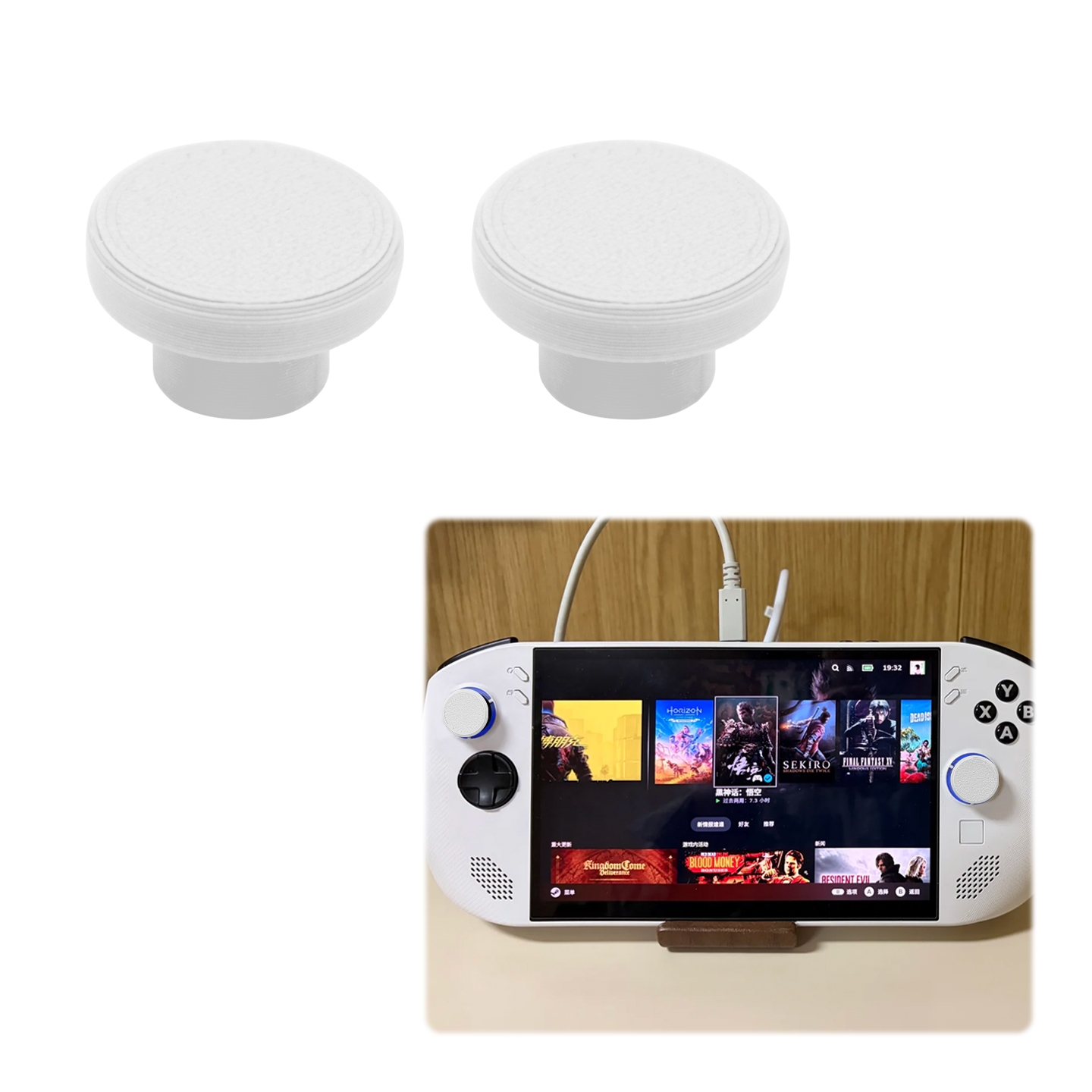 Silicone Joystick Cap for Legi - đánh giá và giá Gaming Console Legion